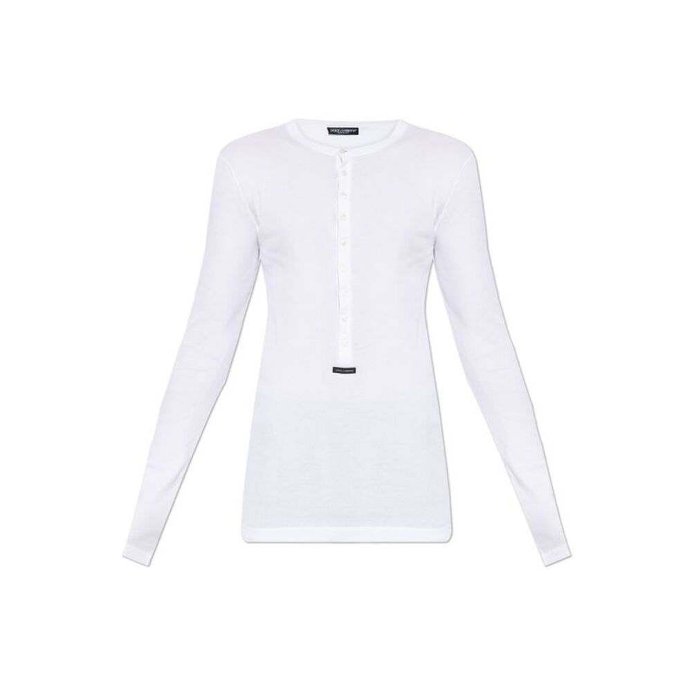 Ribbed long sleeve t-shirt